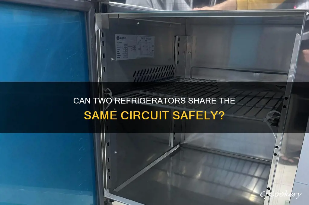 can i hook two refrigerators on the same circuit