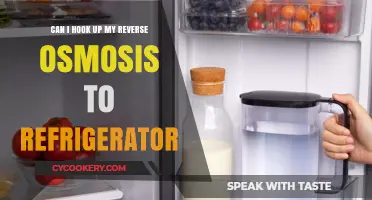 Hooking Up Reverse Osmosis to Your Fridge: Is It Possible?