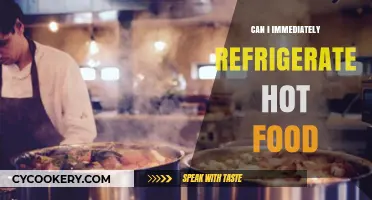 Cooling Hot Food Safely: Should You Refrigerate Immediately?