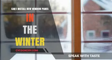 Winter Window Pane Installation: Is it Possible?