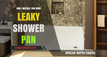 How to Install a Tub Over a Leaky Shower Pan?