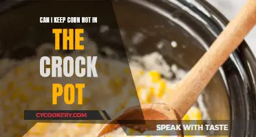 Keeping Corn Hot: The Crock-Pot Method