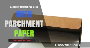 Keep Pizza Pans Clean: Parchment Paper Power