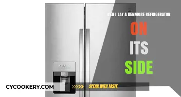 Laying a Kenmore Refrigerator on Its Side: Safe or Risky?