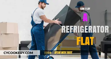 Laying a Refrigerator Flat: Risks, Tips, and Best Practices