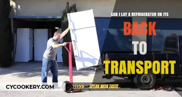 Can You Transport a Refrigerator on Its Back? Tips and Risks