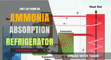 Laying Down Ammonia Absorption Refrigerators: Feasibility and Practical Considerations