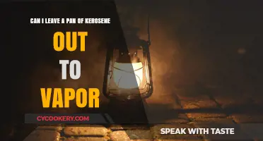 Leaving Kerosene Uncovered: Is Vaporization Possible?