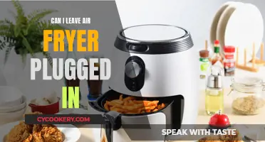 Leaving Your Air Fryer: Plugged or Unplug?