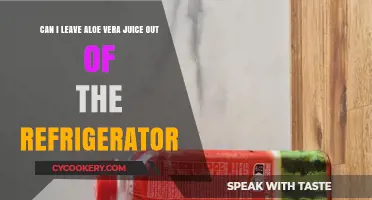 Aloe Vera Juice Storage: Does It Need Refrigeration After Opening?