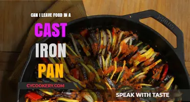 Leaving Food in Cast Iron: Is It Safe?