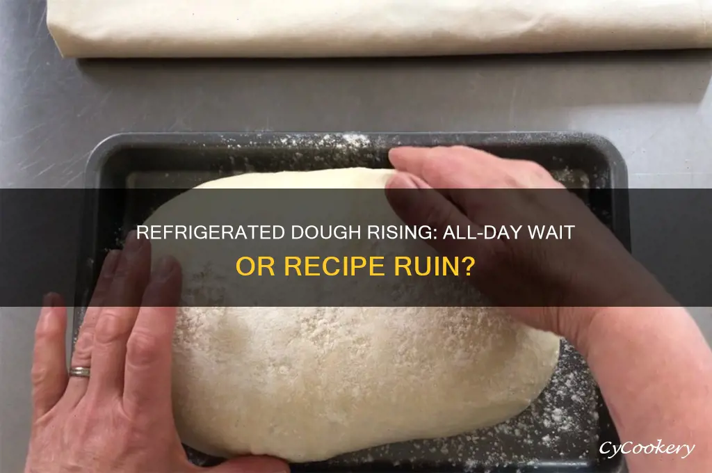 can i leave refrigerated dough to rise all day