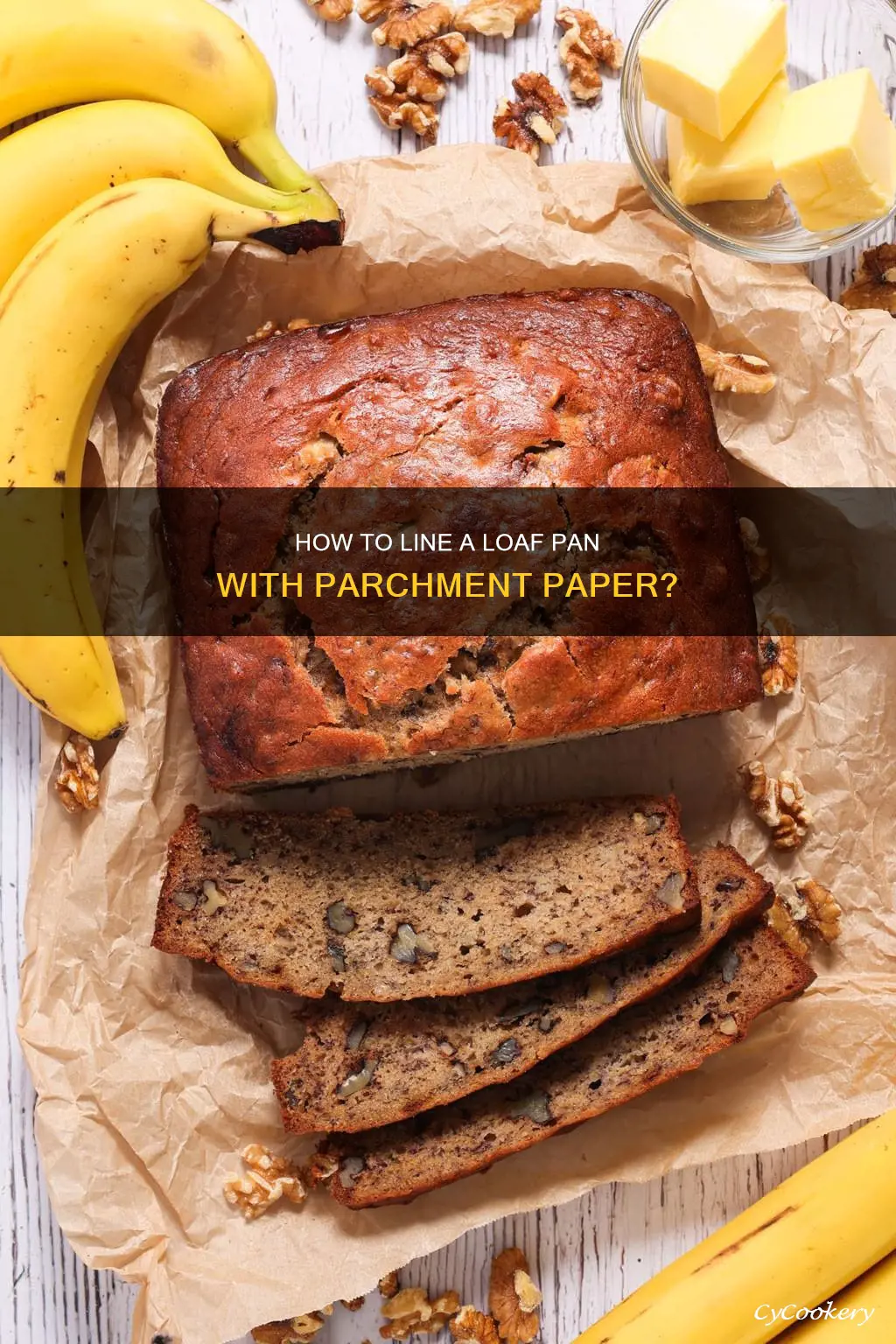 can I line a loaf pan with parchment paper