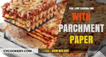 Lasagna Pan Lining: Parchment Paper vs. Traditional Methods