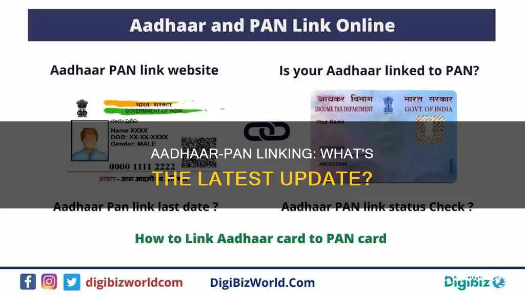 can I link aadhaar with pan now