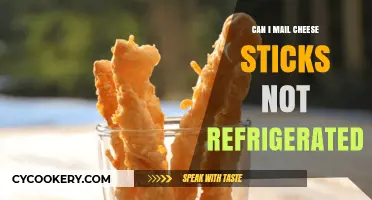 Mailing Cheese Sticks: Can They Travel Safely Without Refrigeration?