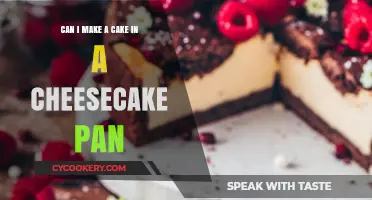 Cheesecake Pan for Cake Baking: Is It Possible?