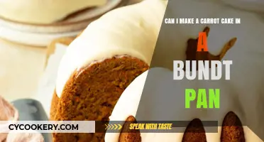 Bundt Pan Carrot Cake: A Smart Baking Choice?