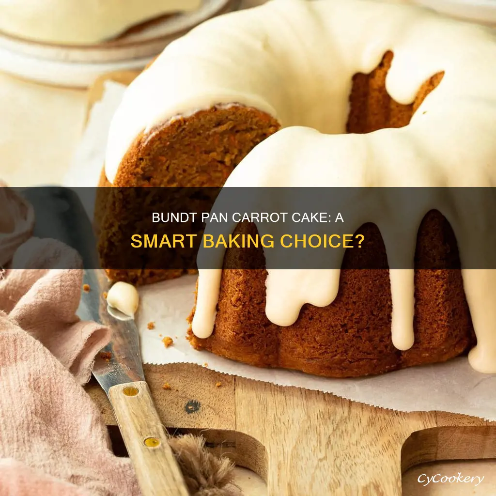 can I make a carrot cake in a bundt pan