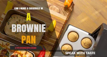 Casserole in a Brownie Pan: Does it Work?