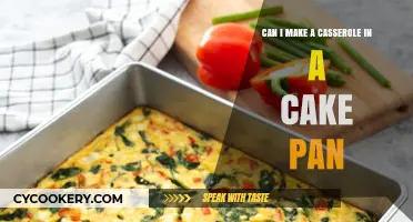 Casserole in a Cake Pan: Is It Possible?
