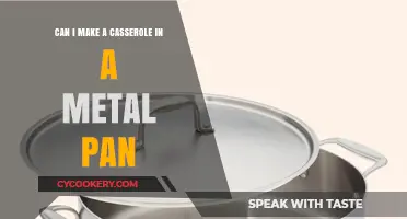 Metal Pans for Casseroles: Do They Work?
