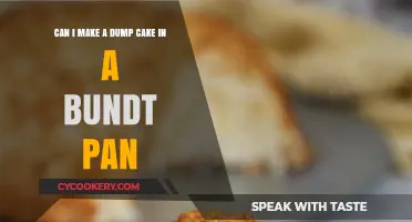 Dump Cake in a Bundt Pan: Is It Possible?