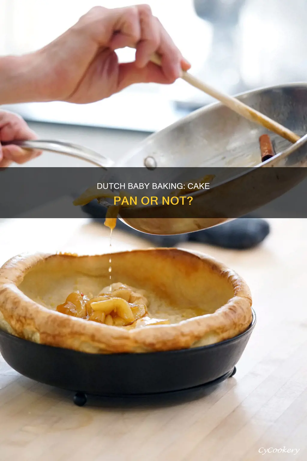 can I make a dutch baby in a cake pan