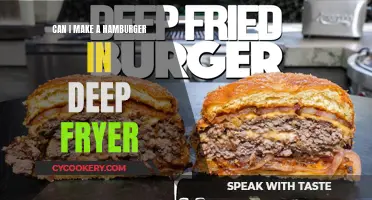 Deep-Frying Hamburgers: A Tasty Treat or a Mess?