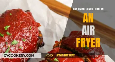 Air Fryer Meat Loaf: A Tasty, Healthy Treat?