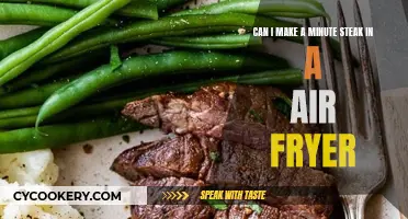 Air Fryer Minute Steak: Quick, Crispy, and Delicious