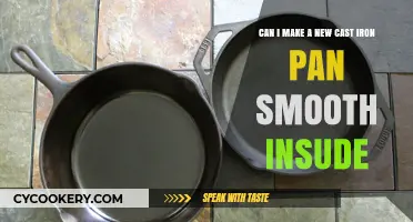 How to Smoothen Your Cast Iron Pan