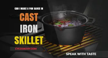 How to Make a Pan Sauce Using Cast Iron