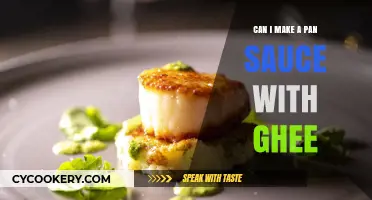 Ghee Pan Sauce: Is It Possible?