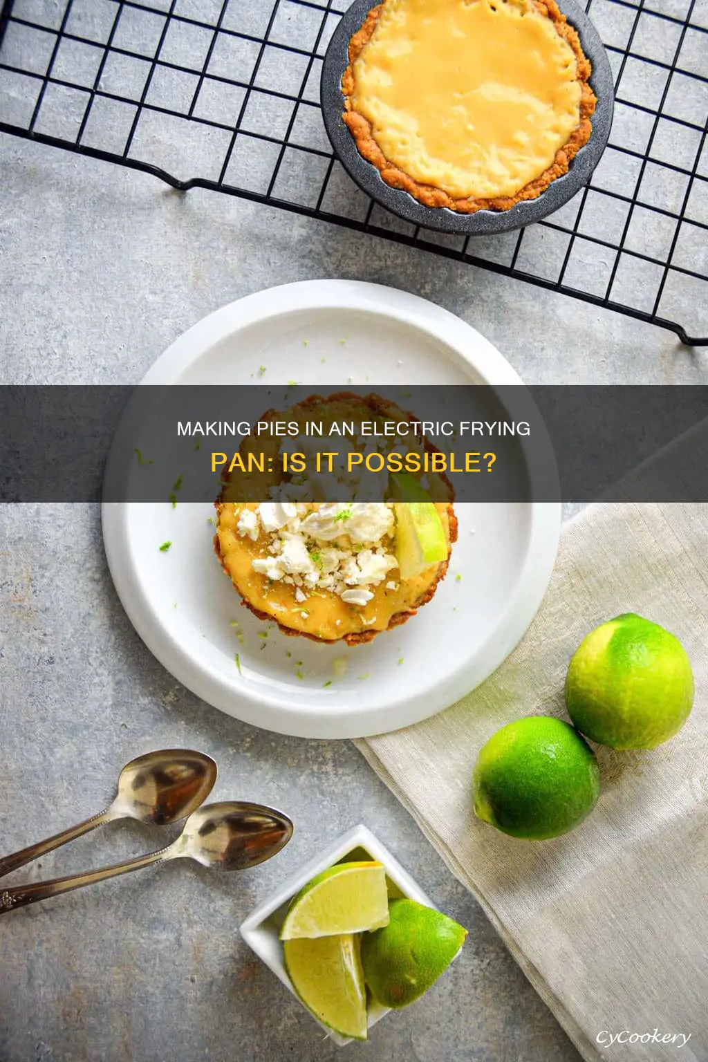can I make a pie in an electric frying pan