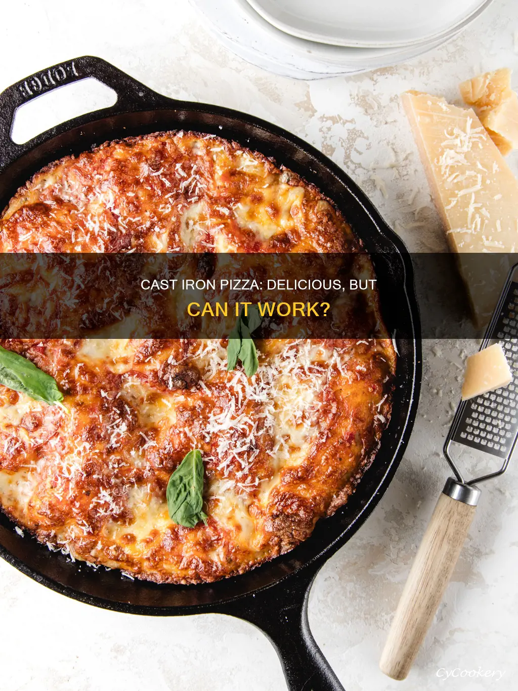 can I make a pizza in a cast iron pan