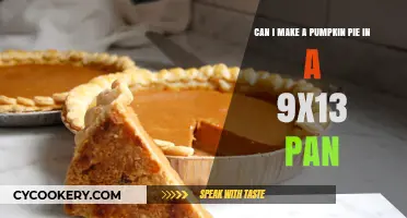 How to Make Pumpkin Pie in a 9x13 Pan