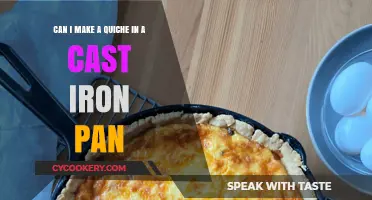 Cast Iron Quiche: Is It Possible?