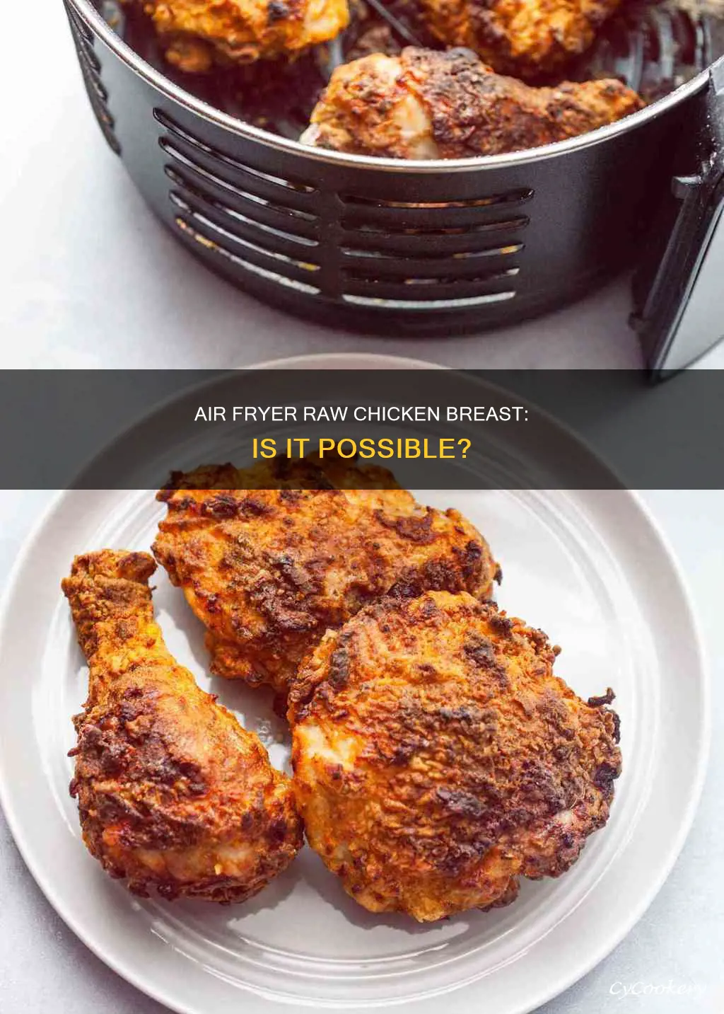 can i make a raw chicken breast in air fryer