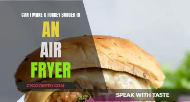 Air-Fryer Turkey Burgers: Quick, Easy, and Delicious!