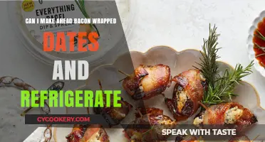 Make-Ahead Bacon-Wrapped Dates: Refrigerate and Serve Stress-Free!
