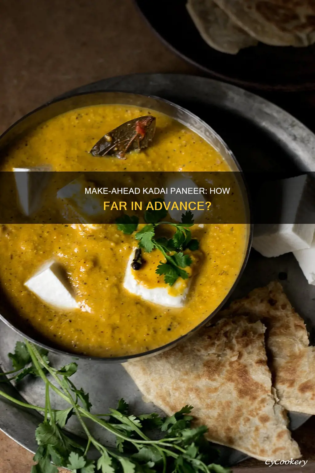 can I make ahead kadai paneer