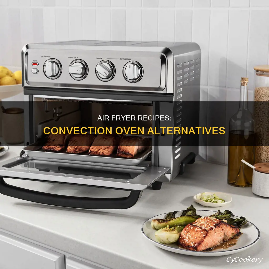 can i make air fryer recipes in my convection oven