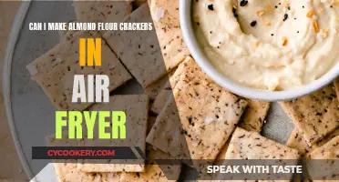 Air-Fried Almond Flour Crackers: A Healthy, Easy Treat