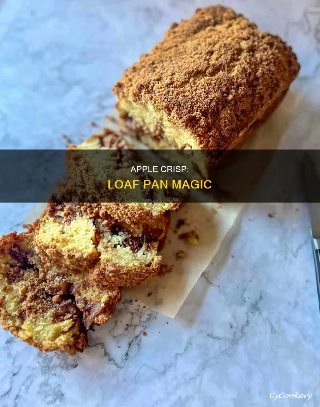 can I make an applecrisp in loaf pan