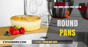 Angel Food Cake: Round Pans, Any Difference?