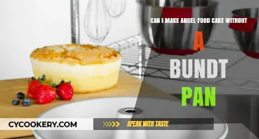Angel Food Cake: No Bundt Pan, No Problem!