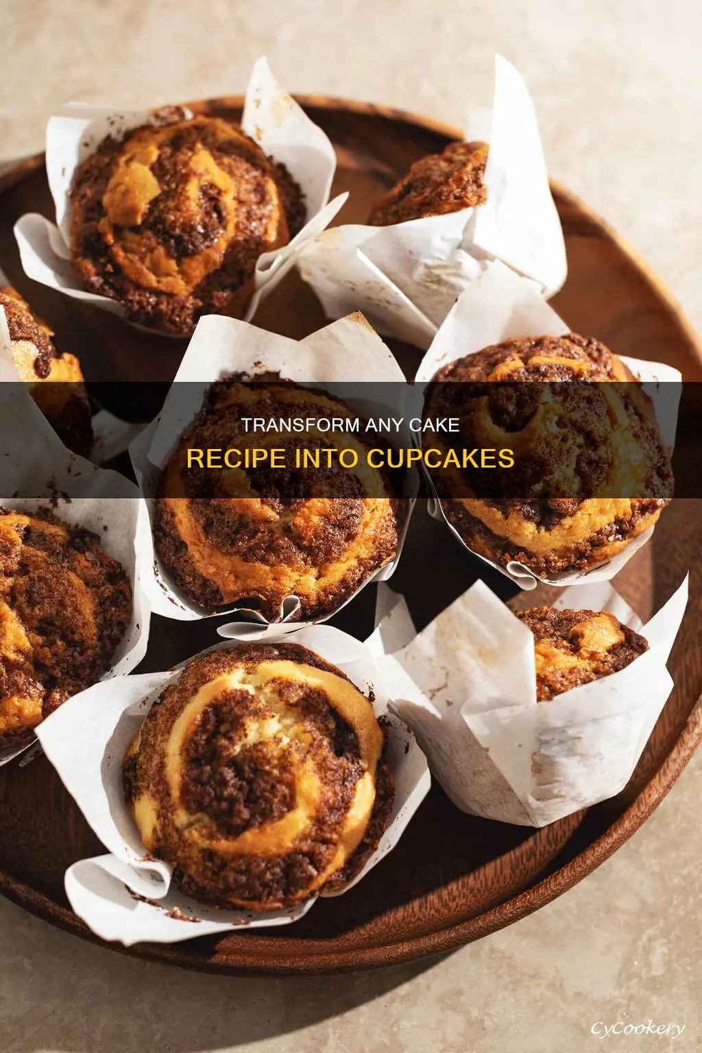 can I make any cake recipe into a cupcake pan