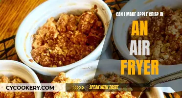 Air-Fried Apple Crisp: A Quick, Easy Treat