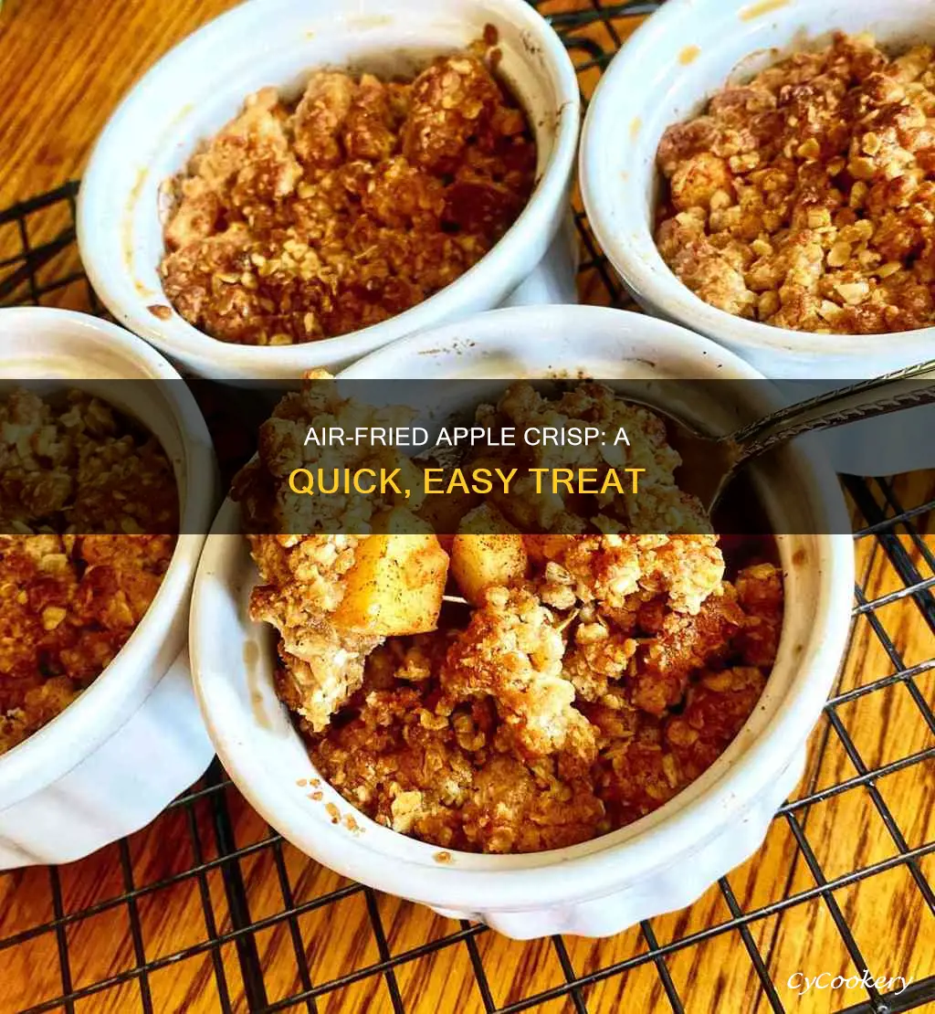 can i make apple crisp in an air fryer